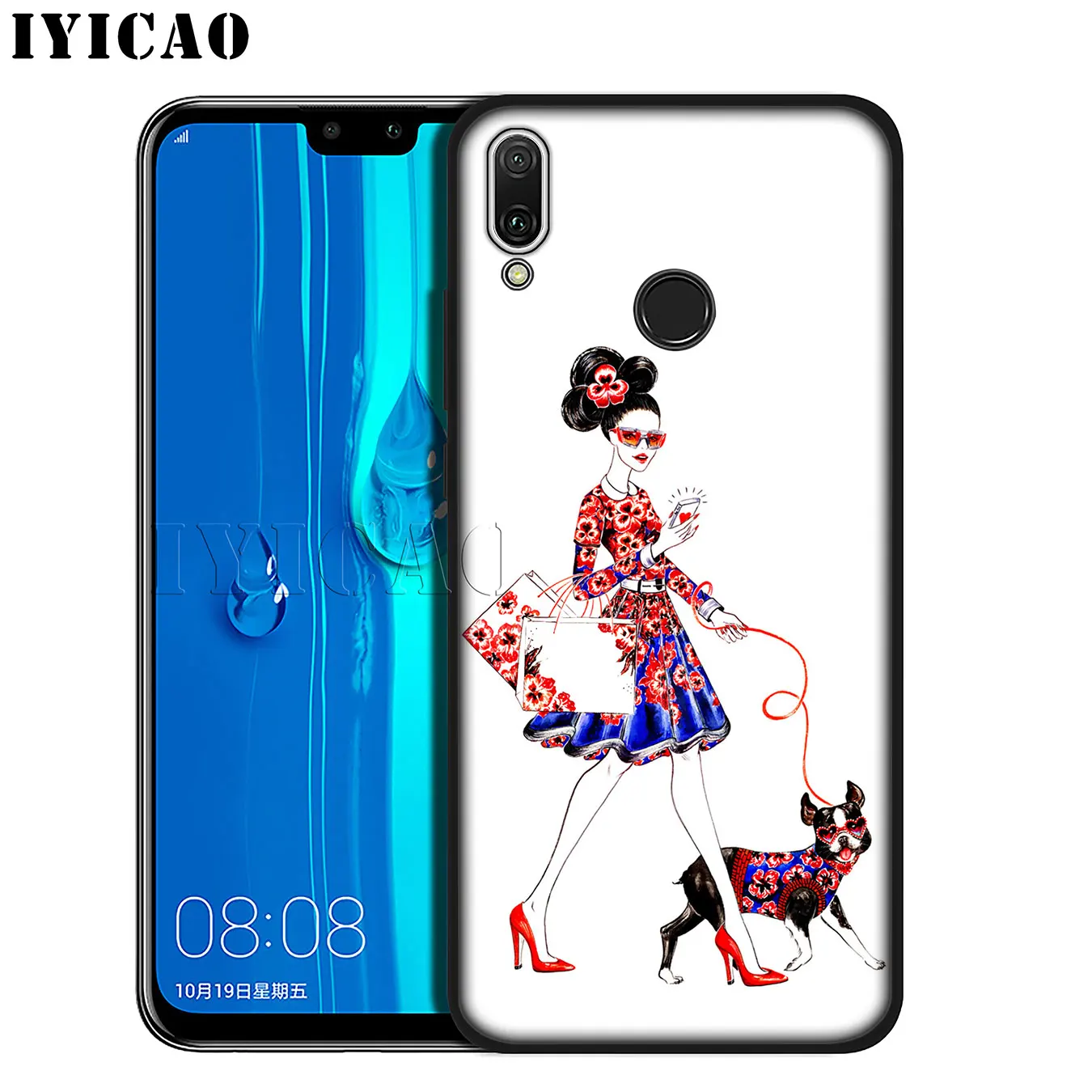 Модный тонкий мягкий чехол для мамы и дочки Huawei Mate 30 20 10 Pro Nova 5I 5T 5 4 4E 3i 3 2i Lite Smart |