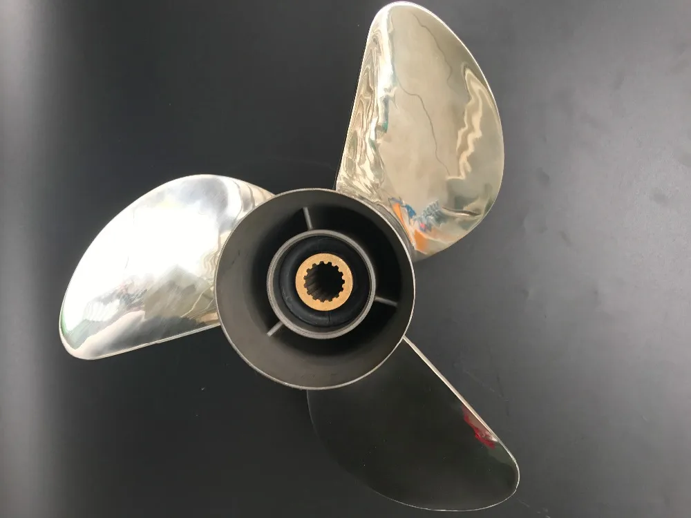 14 1/2 x 19 T 14.5x19 For 150 250 H P Гребной винт Ямаха стальной лодочный мотор yamaha propellers outboard