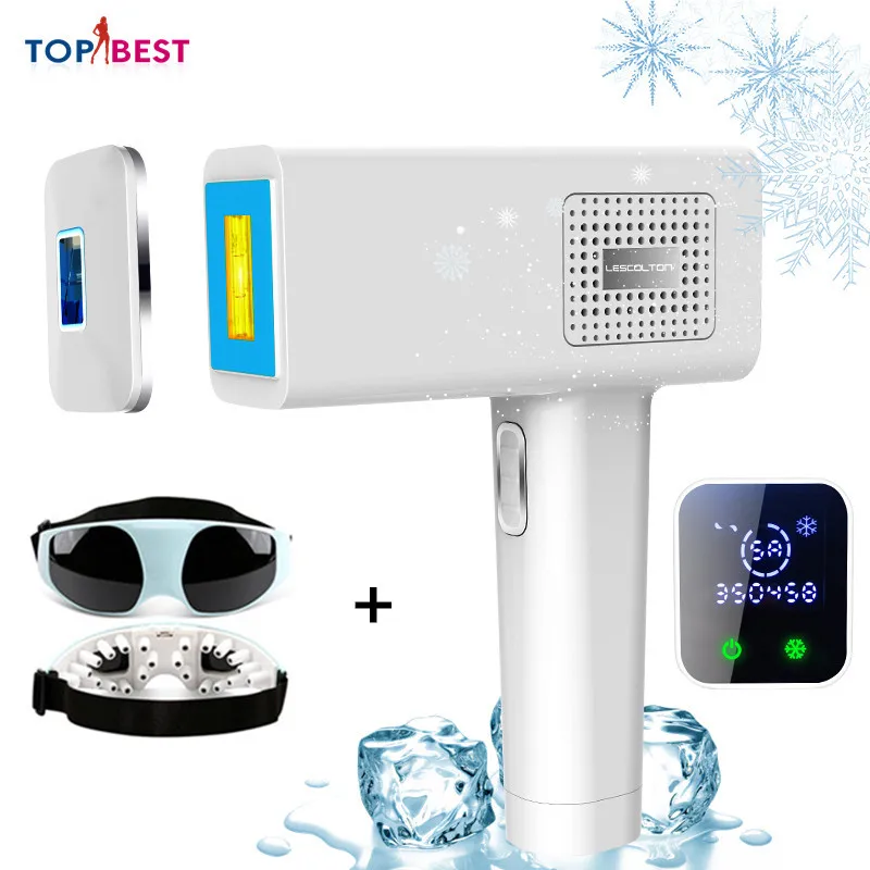 Lescolton IPL лазерная эпиляция удаление волос постоянный свет два доступных