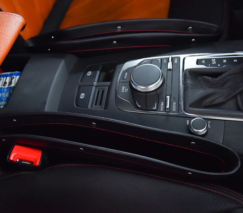 Новинка 1 шт. автомобильный Органайзер на спинку сиденья в щель зазор карман ящик