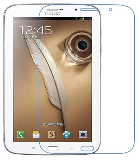 Закаленное Стекло Экран Защитная пленка для samsung Galaxy Note 8 0 N5100 N5110 &quot+ спиртовая