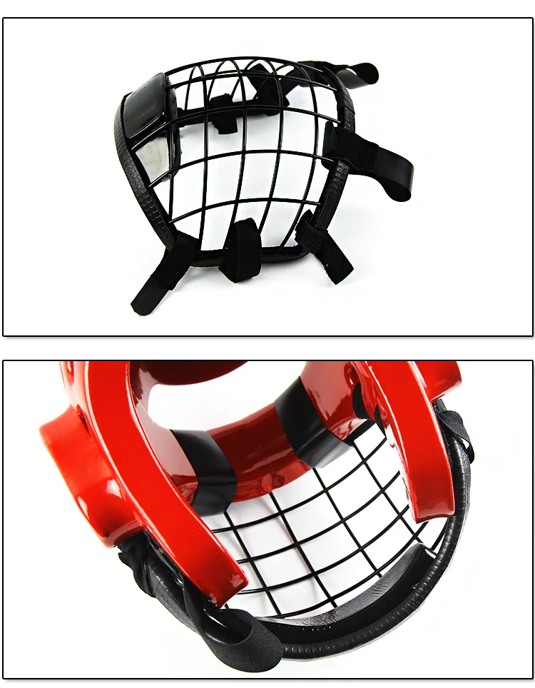 Дети/взрослые каратэ боксерский шлем тхэквондо Heargear W/металлическая маска Санда Муай Тай ММА защита головы оборудование DDE