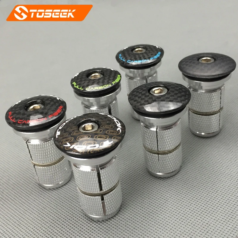 Велосипедная гарнитура из углеродного волокна верхний колпачок ключевой