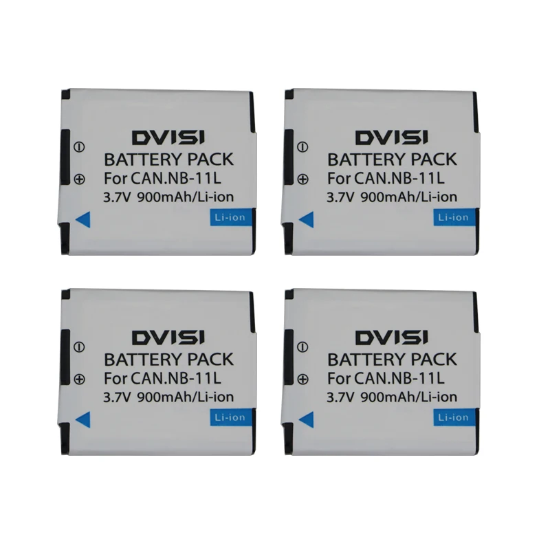 4 шт. NB 11L NB11L 11LH батарея для Canon PowerShot A2300 IS A2400 A2500 A2600 A3400 A3500 ELPH 115 HS|nb-11lh battery|battery for