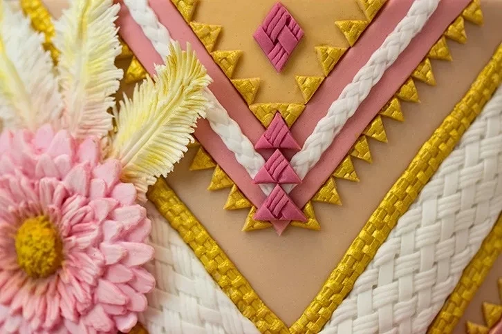 Плетеная рамка вязание крючком форма для торта формы помадки силиконовая