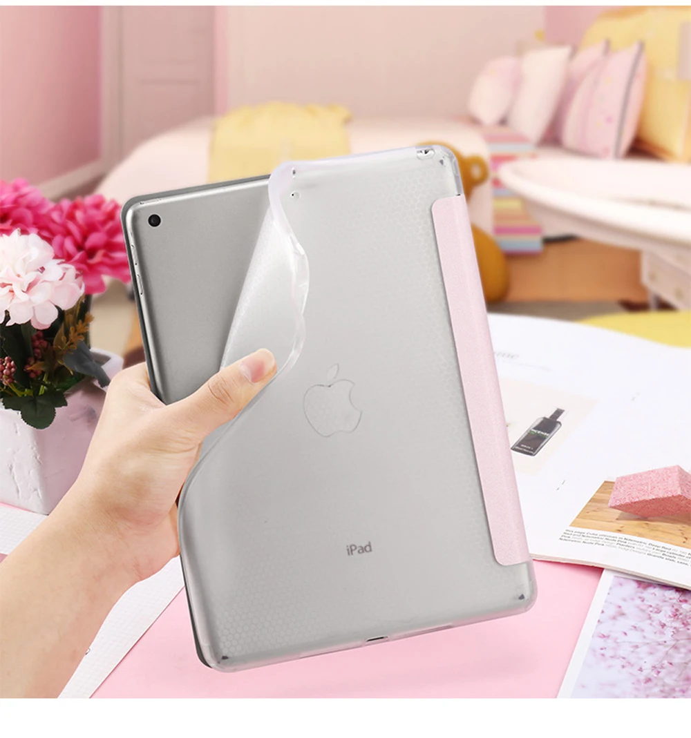 Милые Чехлы Сейлор Мун для iPad 2/3/4 Mini 1 2 3 4 5 Air 1 2 10,5 Pro 9,7 10,5 мягкий кожаный чехол для планшета
