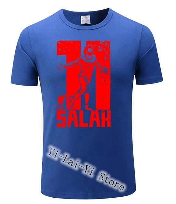 Mohamed Salah Мужская футболка Поклонники Мода TS Soccers крутые топы футболки Liverpools 11 No Mo