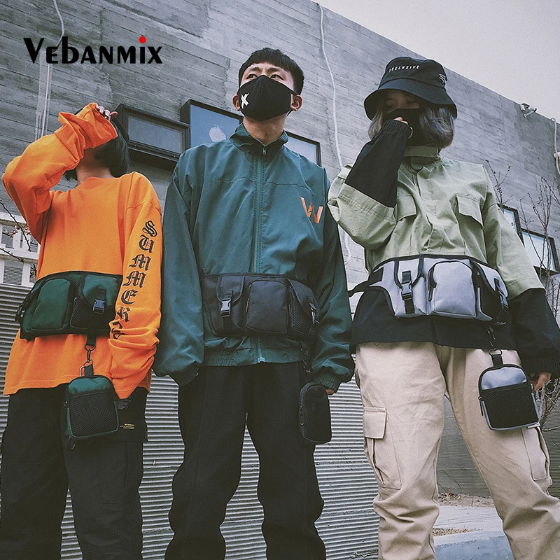 Модная забавная поясная сумка для мужчин Мужская тактическая нагрудная сумочка