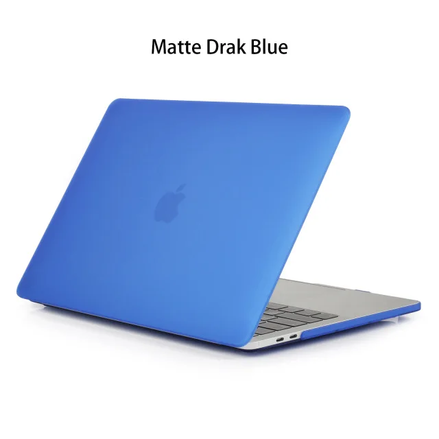 Прозрачный матовый чехол для ноутбука MacBook Air Pro Retina 11 12 13 3 15 New 4 дюйма с сенсорной