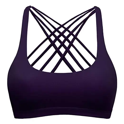 gradient grey SEXYWG спортивный бюстгальтер для женщин, дышащие топы для йоги, колодки для фитнеса, бега, спортзала, сексуальный Укороченный бюстгальтер с эффектом пуш-ап, спортивный бюстгальтер с перекрестными бретельками сзади - Цвет: gradient grey