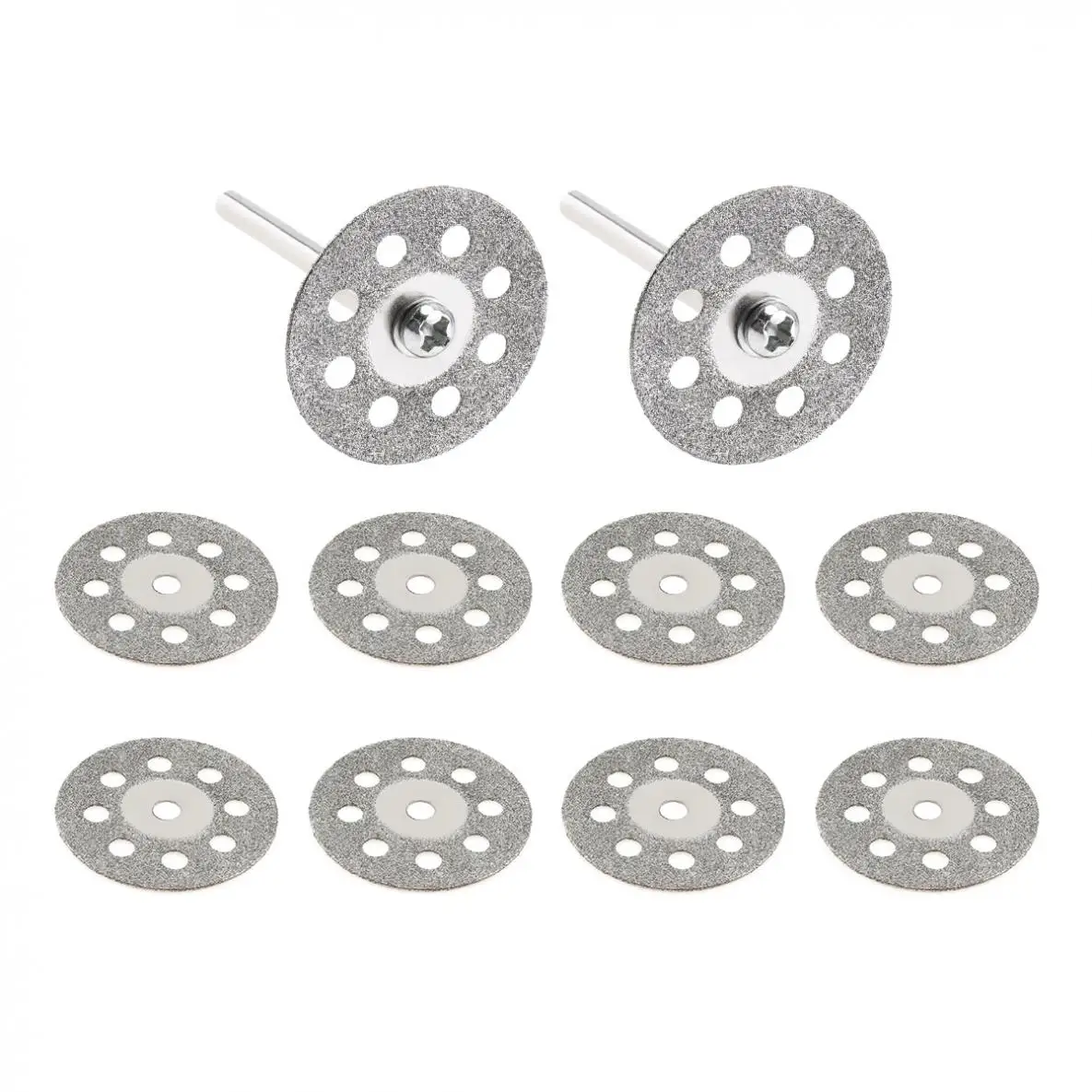 10pcs 25mm Circular Saw Blade Rotary Power Tool Kit with Disc Holes and Fixed Rods for Cutting Glass Metal Extension Rod | Инструменты