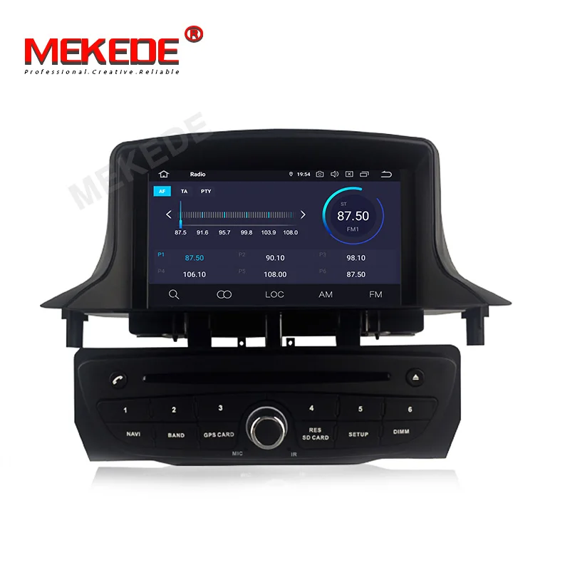 MEKEDE 2 + 16G Android 9 0 Автомобильный DVD Радио стерео плеер для Renault Megane 3 Fluence 2009 2015 с аудио