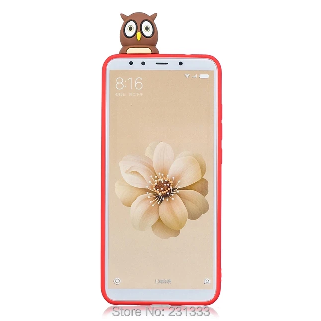 Мягкий чехол из ТПУ с 3D рисунком совы для Huawei Y6 2019 Y7 Y9 P30 LITE Honor 9i Enjoy 8S 9S Панда