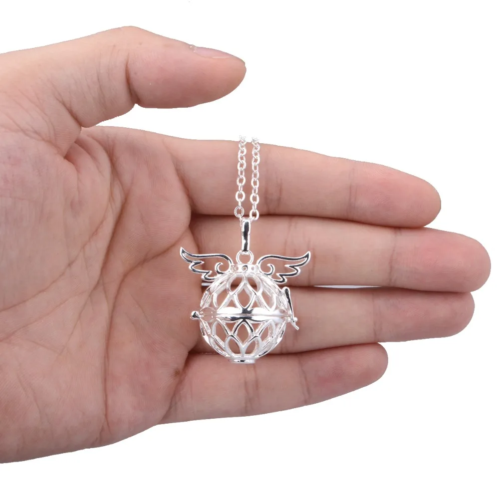 Eudora Angel Caller 20 мм Mexcian Bola клетка Locke Harmony Ball крыло Lokect кулон ювелирные изделия K152N20