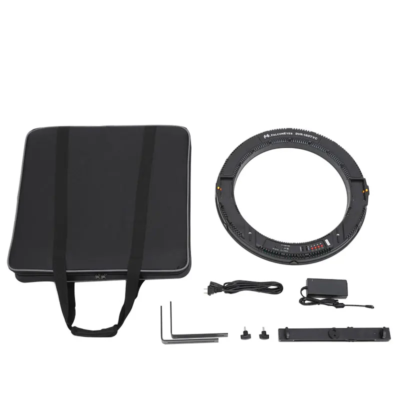 Photography Dimmable LED Selfie Ring Light Youtube Video Live 3500-5500k Photo Studio DVR-160TVC | Электроника