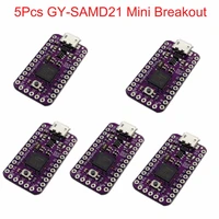 5pcs gy samd21 samd21 mini breakout sensor module pro mini sized for arduino ide atmel atsamd21g1832 bit arm cortex m0 fz3482
