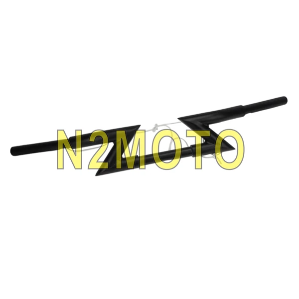 Руль мотоцикла в " Drag Z Bar для Harley Custom Chopper Softail Dyna XL Sportster - Цвет: Matte Black
