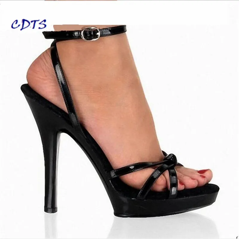 CDTS/2016 г. Летние сандалии zapatos mujer Туфли на платформе и тонком каблуке 13 см Женские