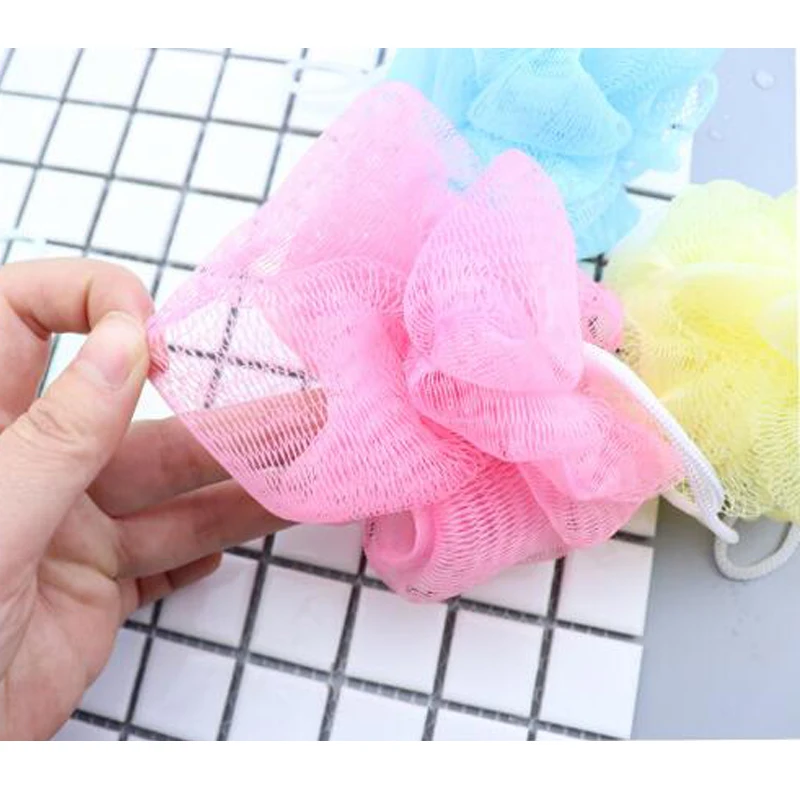 Ванная комната для тела Ванна цветок круглая губка душ мягкая пузырьки