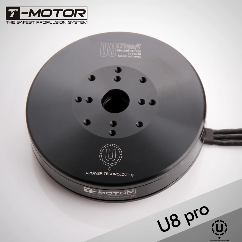 T-Motor бесщеточный двигатель TM U-POWER U8 высокоэффективный дисковый