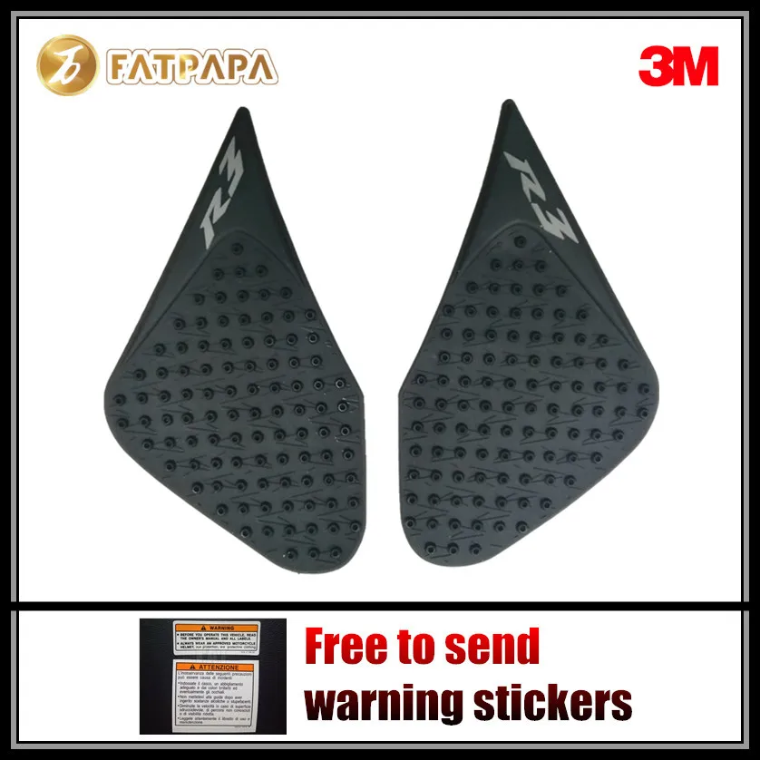 

2017 new free shipping high quality 3M motorcycle YZF-R3 fuel tank paste protective paste for Yamaha YZF R3 2015-2016