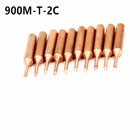 10 шт 900M-T-2C медные наконечники паяльника 900M-T Фотоэлементы набор инструментов