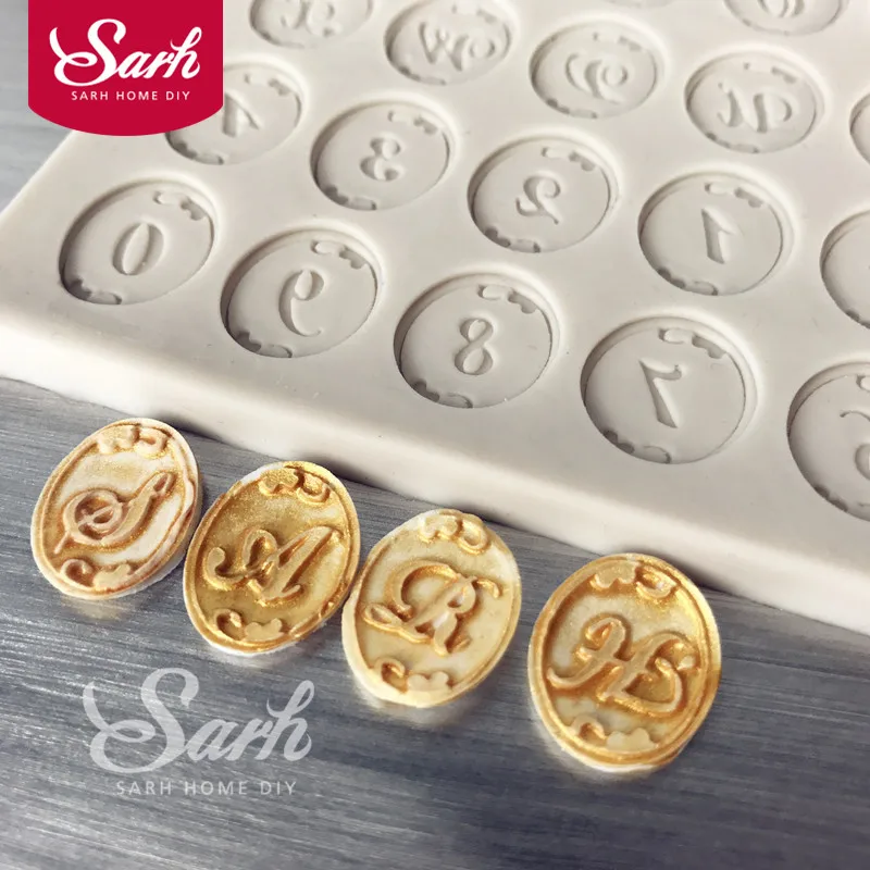 Европейская овальная форма для торта в форме букв шоколада кухни инструмент