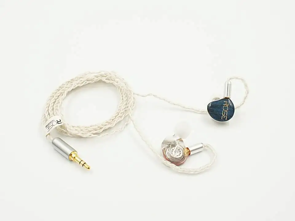 Роза Маргарет двойной Динамический драйвер Audiophile MMCX наушники-вкладыши IEMs