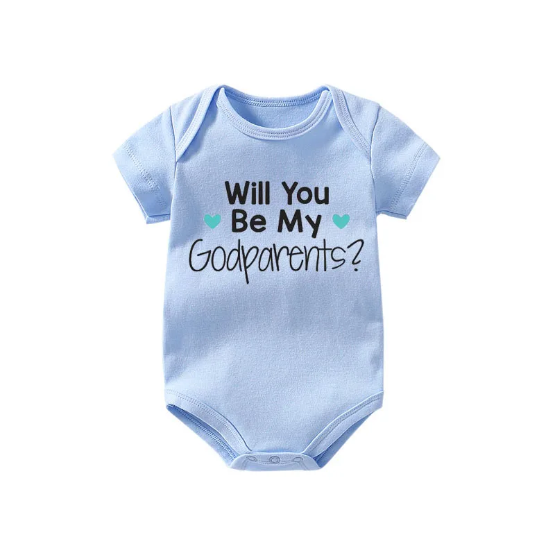 Новый дизайн модное боди ysculbutol с надписью will you be my godродители индивидуальная