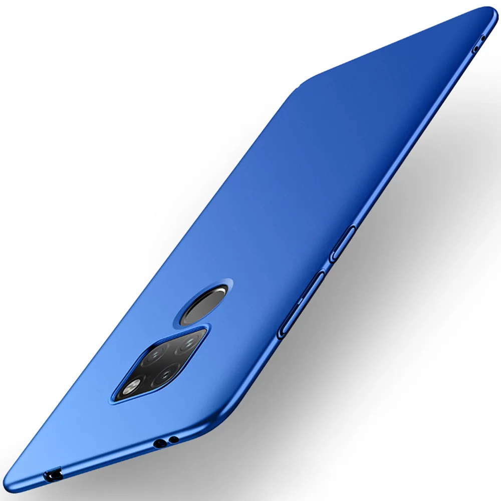 Чехол для телефона huawei mate 30 Pro 20 Lite чехол тонкий матовый ПК Жесткий Чехол для huawei mate 30 Pro чехол mate 20 Lite 20X5G чехол s - Цвет: Blue
