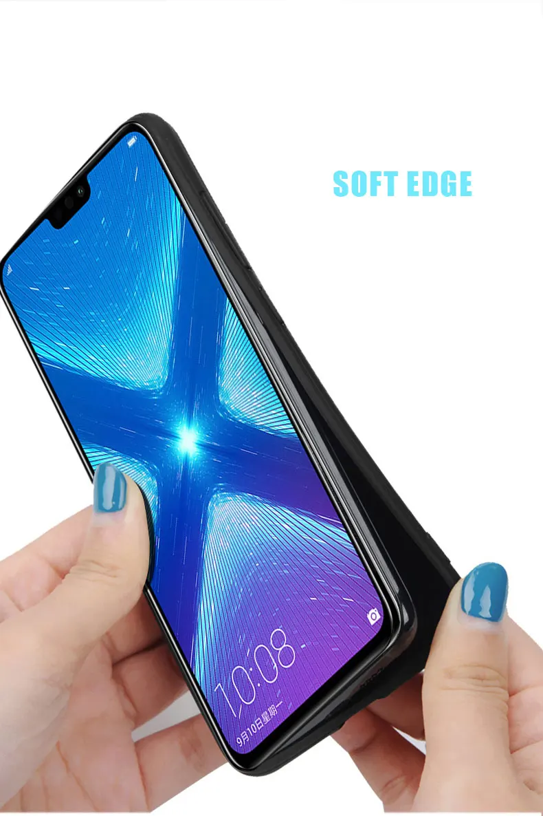 Honor 8x max чехол MOFI для huawei honor 8x тканевый чехол для huawei honor 8X Max задний Чехол с мягкими краями 8X Полный Чехол Жесткий Чехол