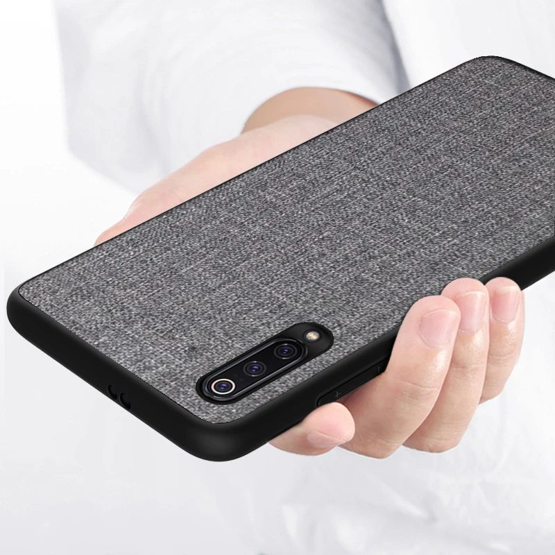 Мягкий ТПУ чехол синтетическая ткань дизайн для телефона Xiaomi Mi 8 9 задняя крышка 8SE