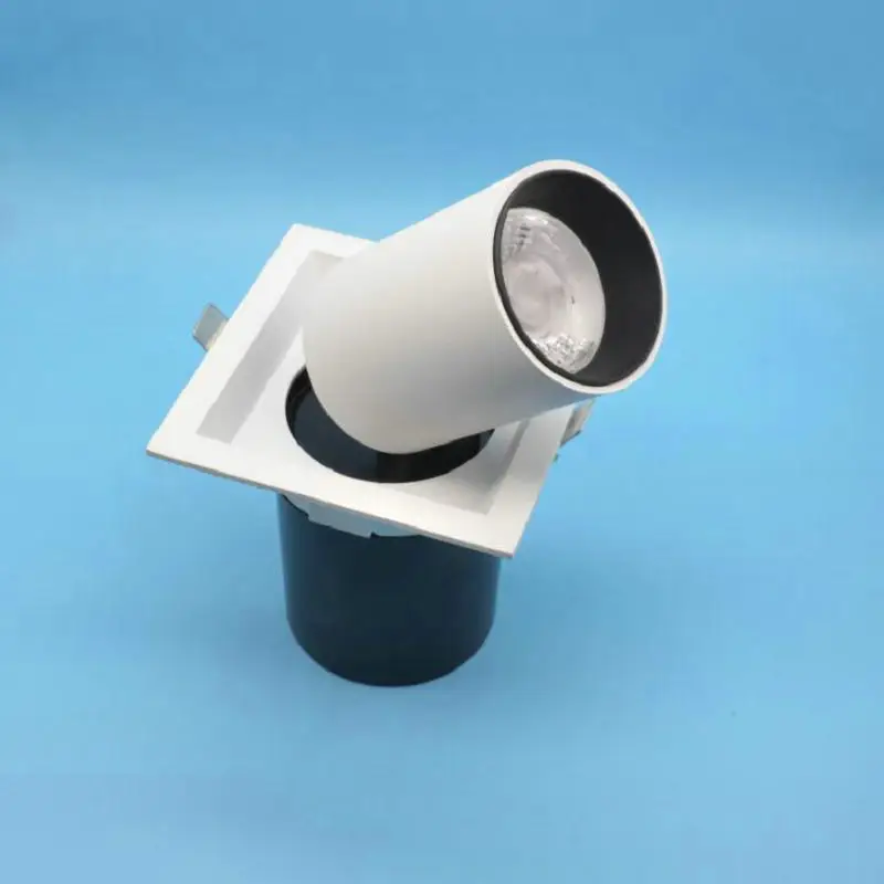 12 шт./партия светодиодный светильник с регулируемой яркостью 7 Вт 10 15 20 точечный 220