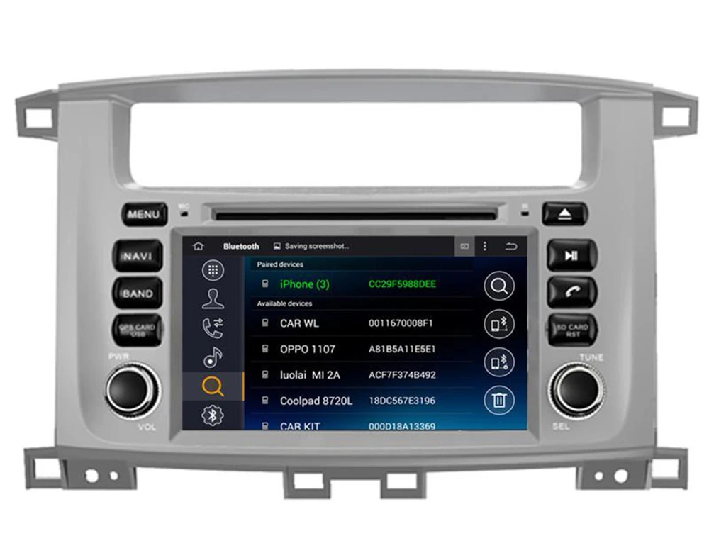 7 дюймовый автомобильный DVD на основе Android с GPS аудио Радио стерео мультимедиа для