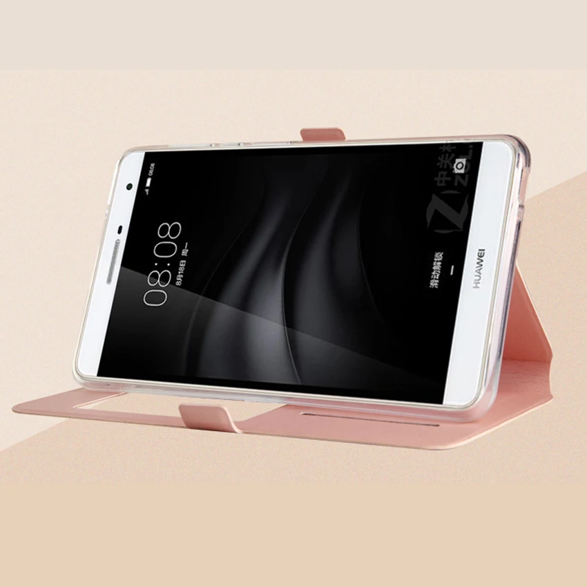T2 7 0 pro чехол из искусственной кожи ''тонкий противоударный защитный для Huawei
