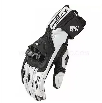 AFS6 AFS10 AFS18 moto rcycle перчатки мужские из натуральной кожи moto rbike перчатки moto racing перчатки moto cross перчатки - Цвет: AFS18