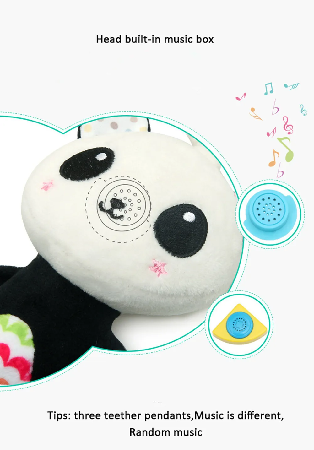 Мягкие плюшевые животные Kawaii подвесная кровать детская многофункциональная Поющая плюшевая игрушка детская коляска подарок плюшевая мягкая игрушка детская игрушка