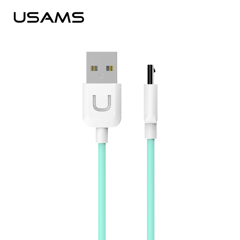 USAMS Micro Телефон зарядный кабель для samsung huawei Xiaomi LG USB передачи данных телефона Android 5