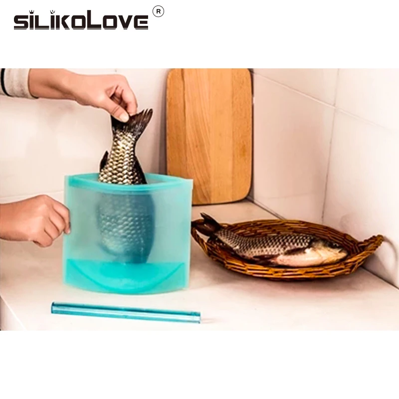 Домашний пищевой контейнер SILIKOLOVE для холодильника многоразовые