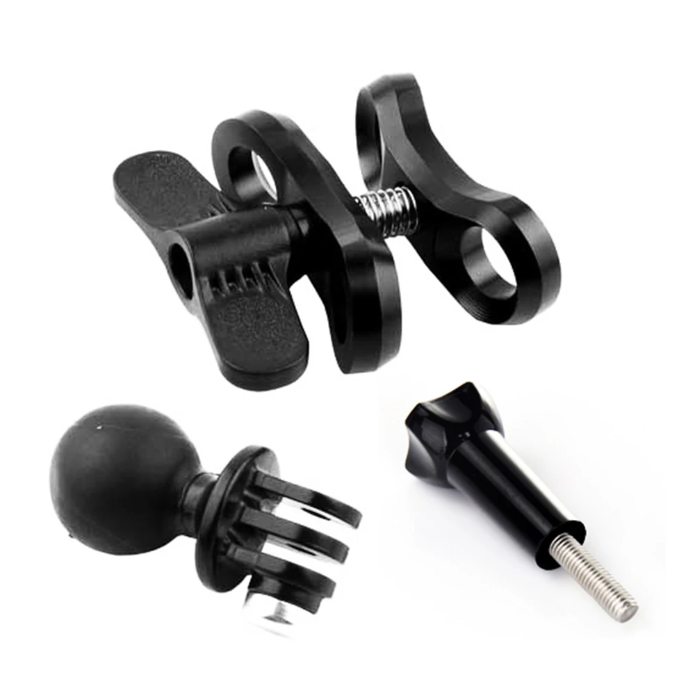 Liedao CNC Spherical Butterfly Clip Arm for Gopro Clamp Mount Aluminum Digital SLR Camera Accessories Xiaoyi SJCAM | Электроника