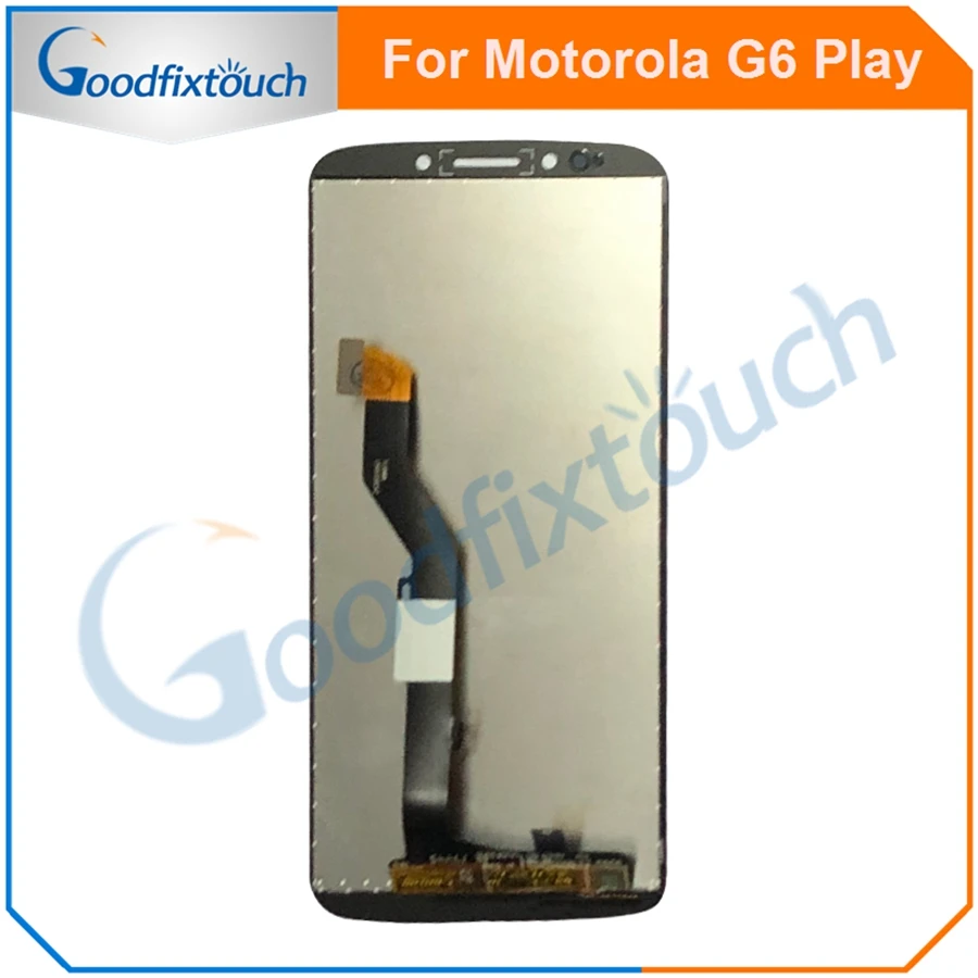 ЖК дисплей с рамкой и сенсорной панелью для Motorola Moto G6 Play G6Play xt006|Экраны мобильных