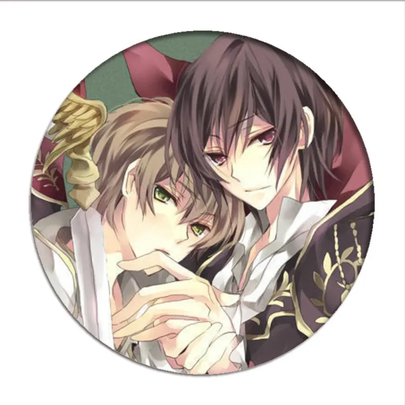 Аниме код Geass Значки для косплея Lelouch Lamperouge брошь булавки Милая коллекция Suzaku