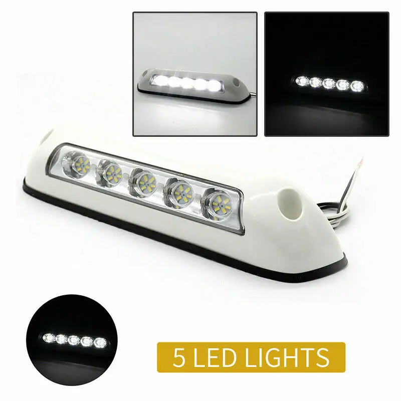5LED 12V 6W Открытый яхта караван Кемпер светильник водонепроницаемый прожектор для