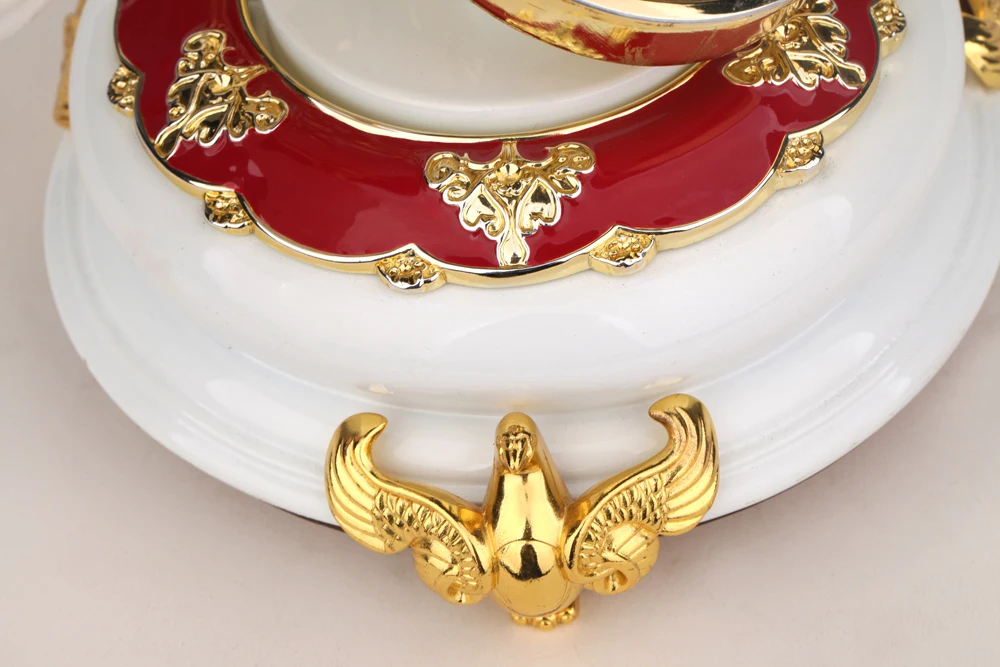 Free shipping high-grade red roses embossed gift home phone landline telephones European retro antique 10pcs | Компьютеры и офис