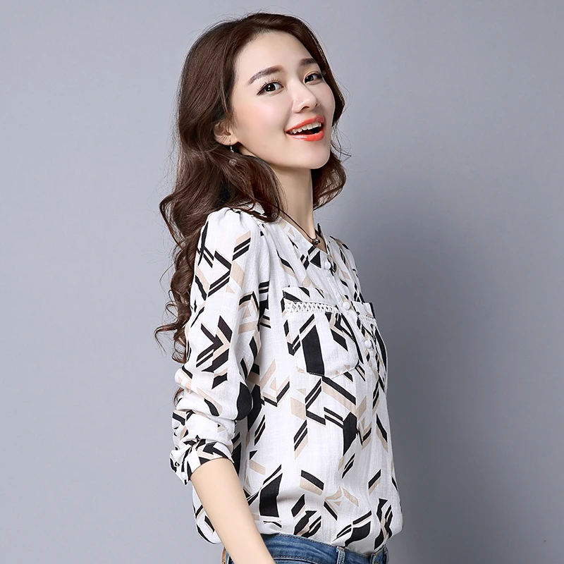 2xl Большие размеры blusas feminina 2017 новые корейские весенние Летние Стильные осенние