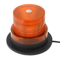 4 inch dome 12 led magnet mount construction vehicle car warning strobe light beacon amber red blue police flashing lights