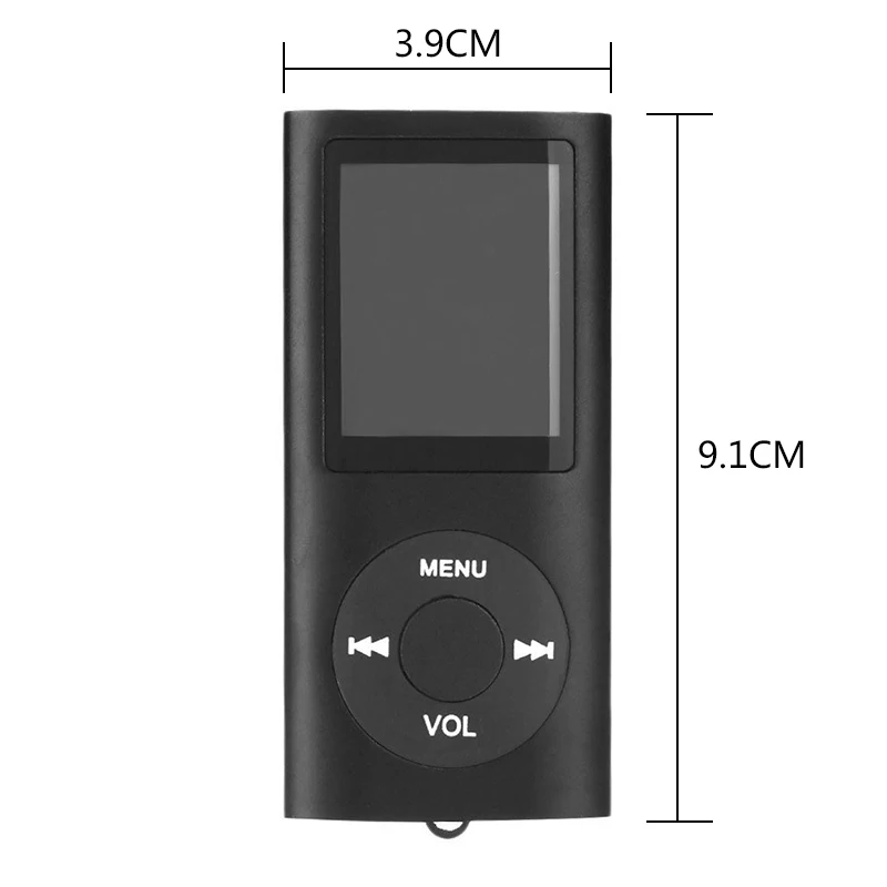 Mp4 музыкальный плеер радио FM рекордер Speler Lecteur Hi Fi спортивный зажим USB Aux muziek