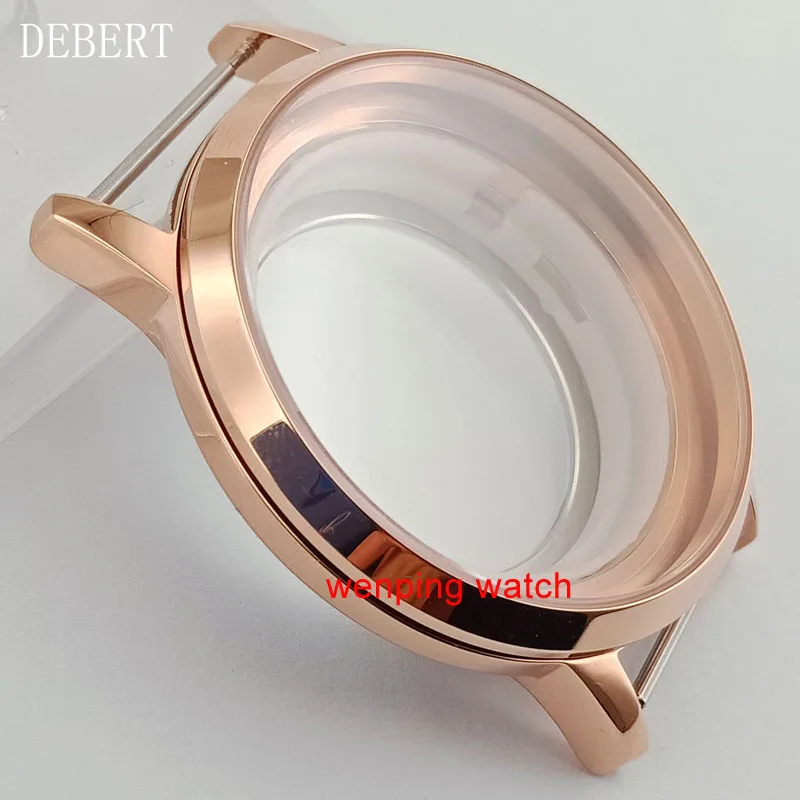 Полировальный ободок Miyota 8205/8215/821A Mingzhu DG2813/3804 Kit 40 мм корпус часов с серебряным