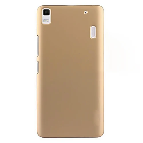 Матовая Пластик Coque 5.5For lenovo K3 Примечание чехол для lenovo K3 Примечание K50-T5 K50 телефона чехол-лента на заднюю панель - Цвет: Golden