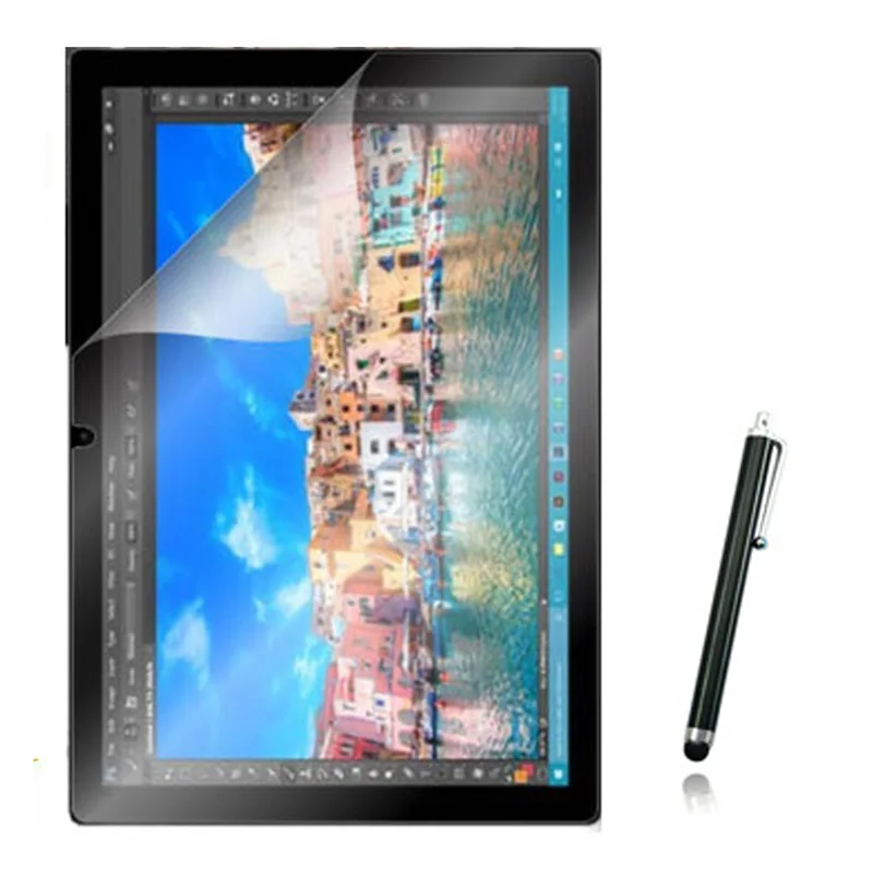 Новая Антибликовая матовая защитная пленка для экрана + 1x Стилус Microsoft Surface Pro 4 Pro4